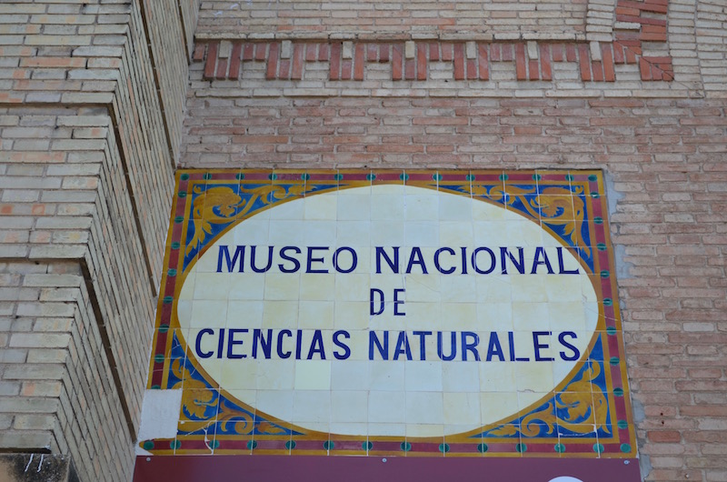 マドリード散策、国立科学自然博物館